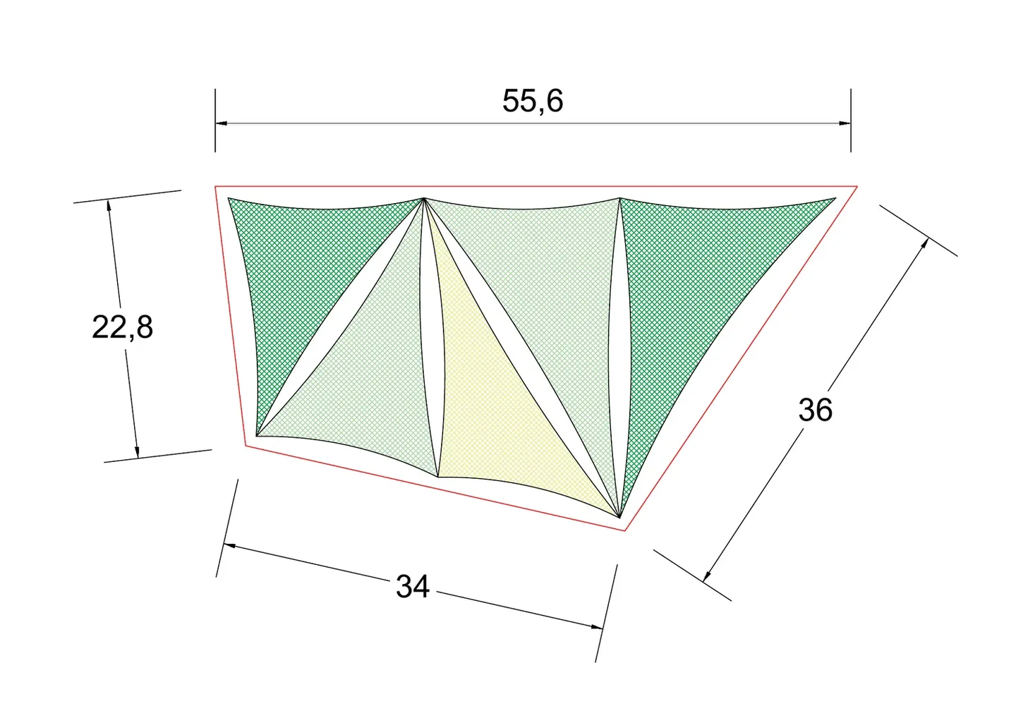 Shade Kite® 遮陽系統設計圖