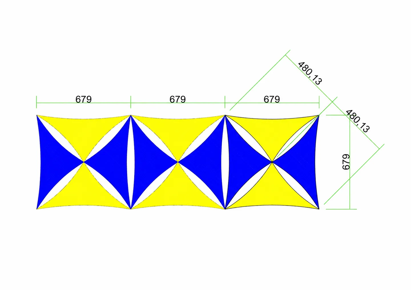 Shade Kite® 遮陽系統設計圖